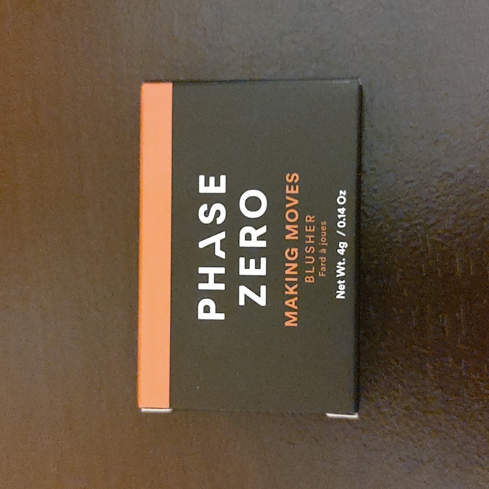 Phase Zero making moves blusher